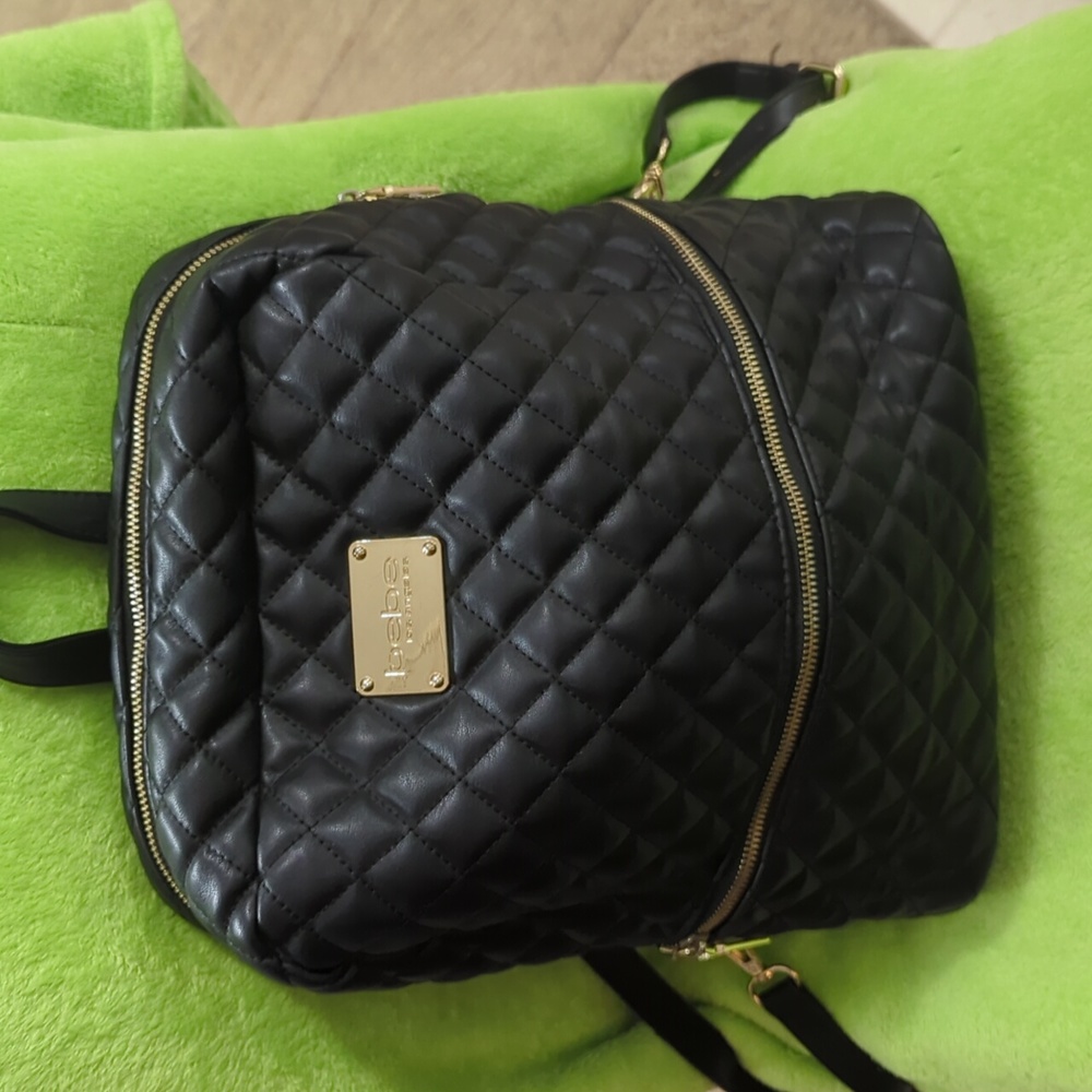 Manny large Backpack. bebe manny backpack